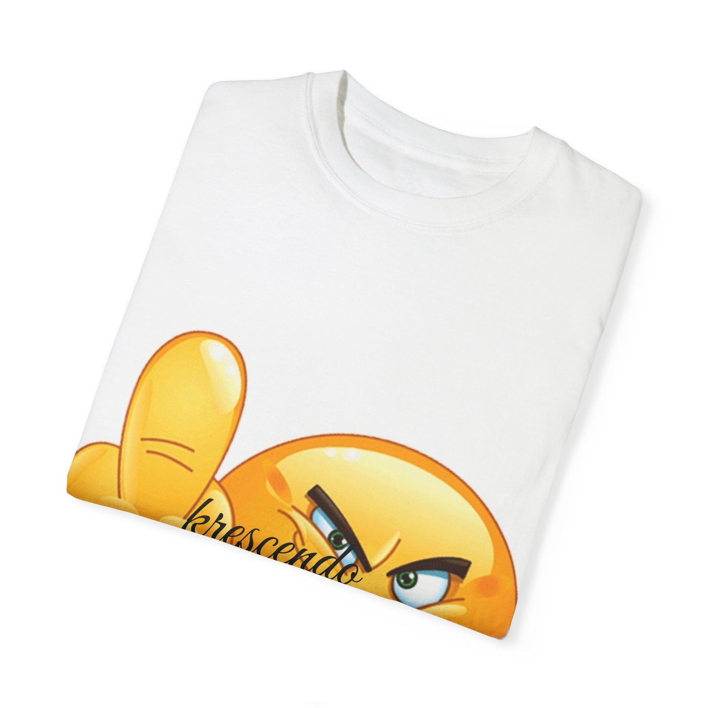 Krescendo Emoji Unisex T-Shirt - Fun & Playful Design for Everyday Use
