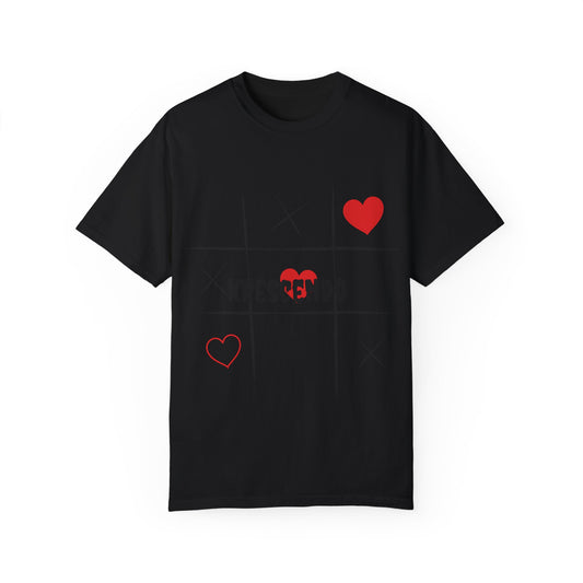 Krescendo Love Tic-Tac-Toe Unisex T-Shirt - Soft & Stylish for Game Nights