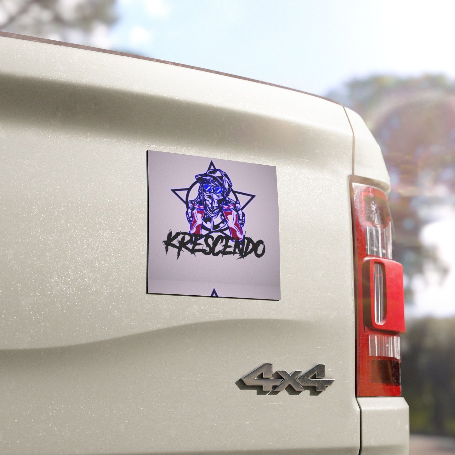 Krescendo Car Magnet - Bold Street Style Decor for Automotive Enthusiasts