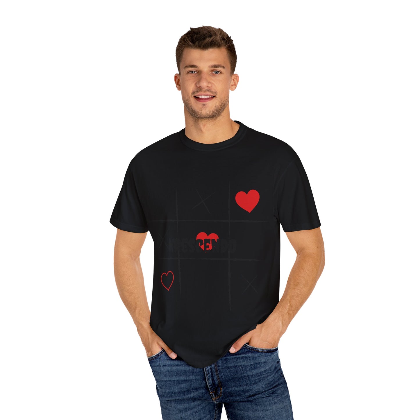 Krescendo Love Tic-Tac-Toe Unisex T-Shirt - Soft & Stylish for Game Nights