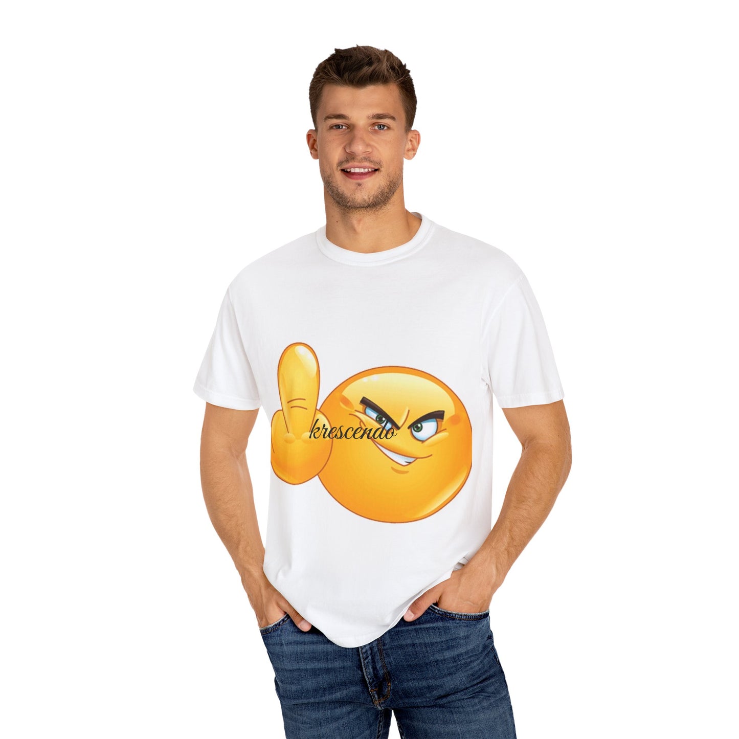 Krescendo Emoji Unisex T-Shirt - Fun & Playful Design for Everyday Use