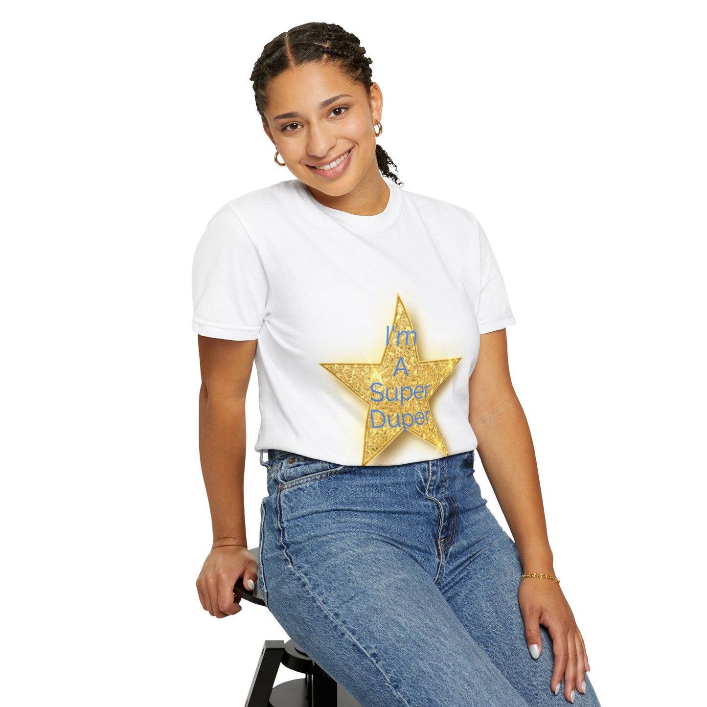Limited Edition Gold Star 'I'm A Super Duper' Unisex T-Shirt