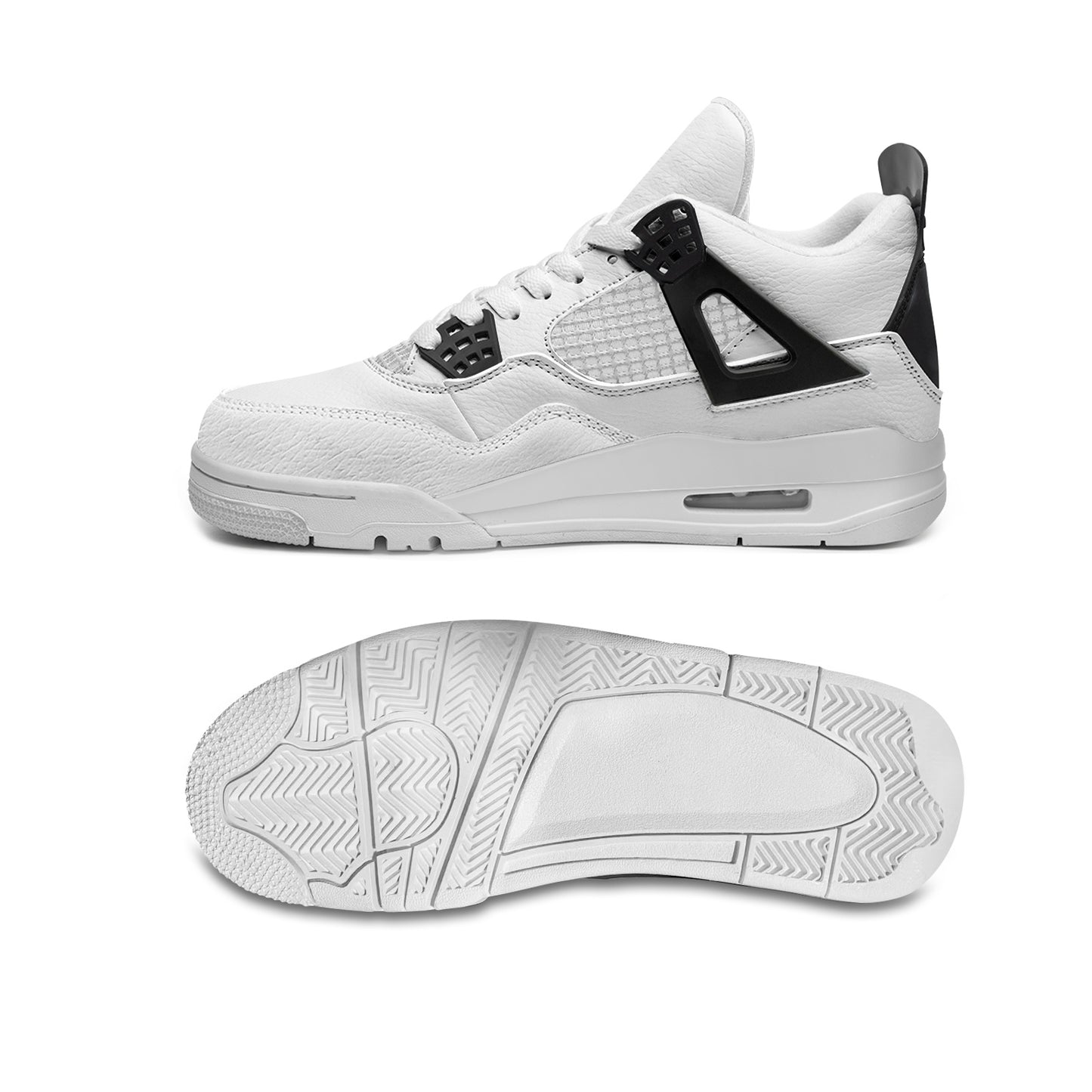 Unisex Non Slip Lace Up Breathable Fashion Sneakers