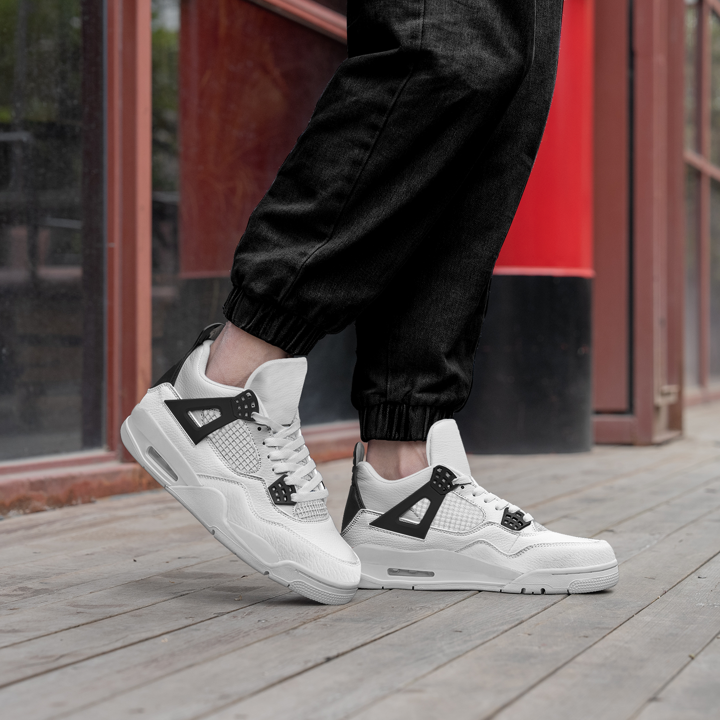 Unisex Non Slip Lace Up Breathable Fashion Sneakers