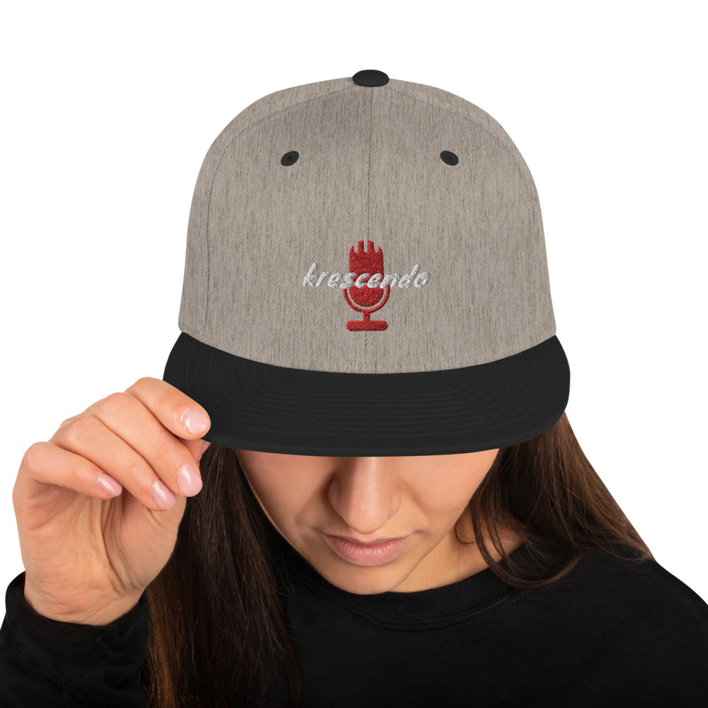 krescendo Snapback Hat