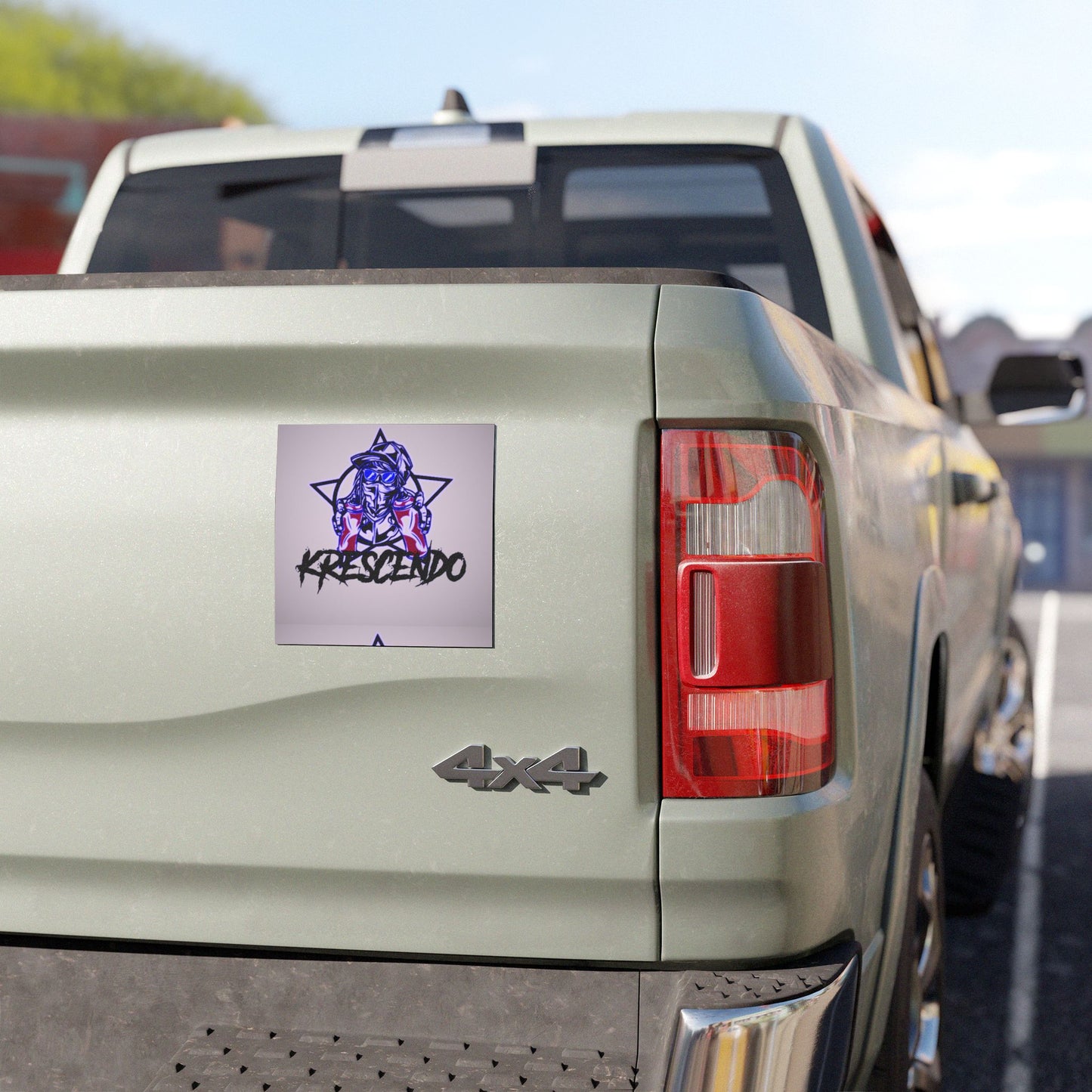 Krescendo Car Magnet - Bold Street Style Decor for Automotive Enthusiasts