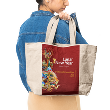 Load image into Gallery viewer, Heavy Duty and Strong Natural Canvas Tote Bags
