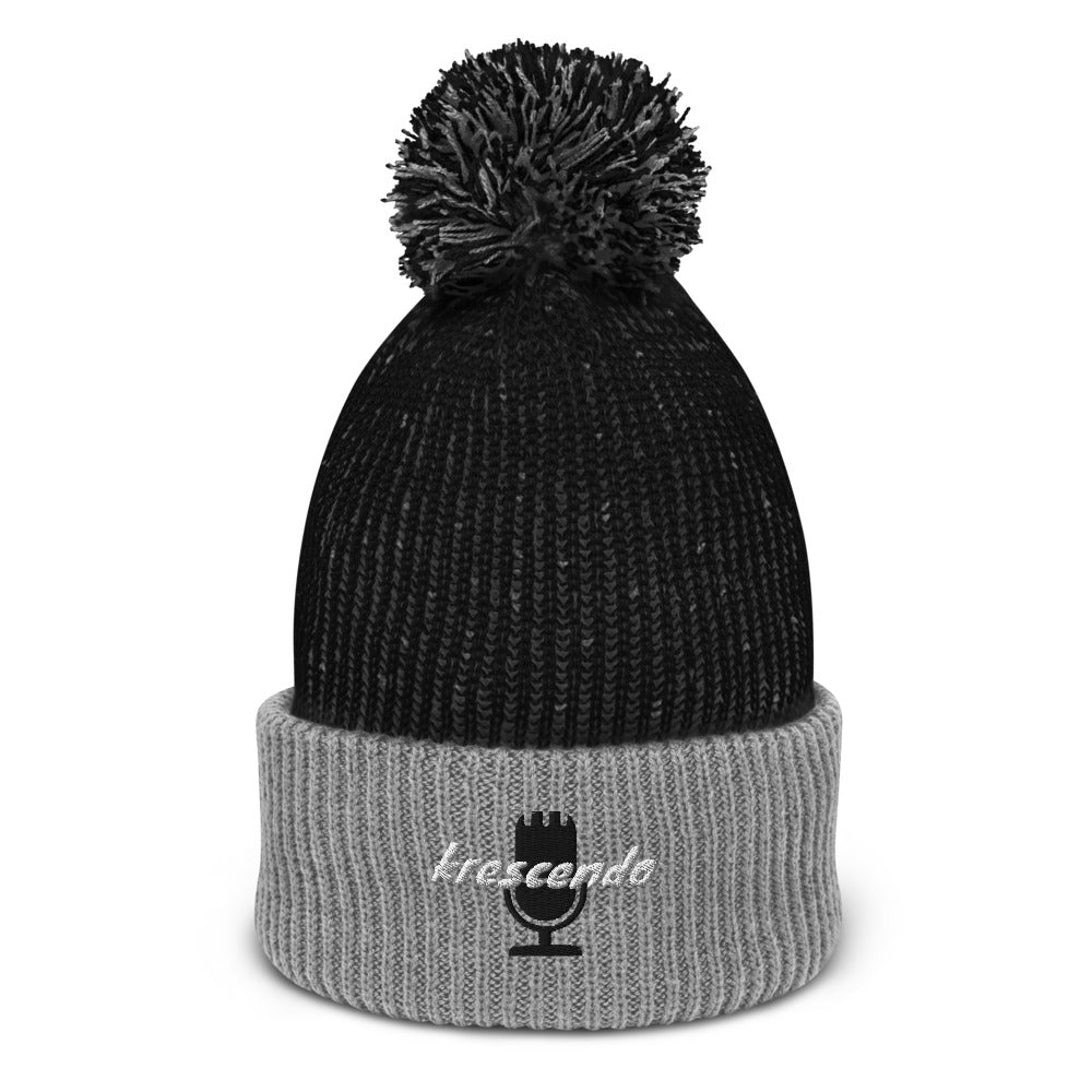 Krescendo Pom-Pom Beanie