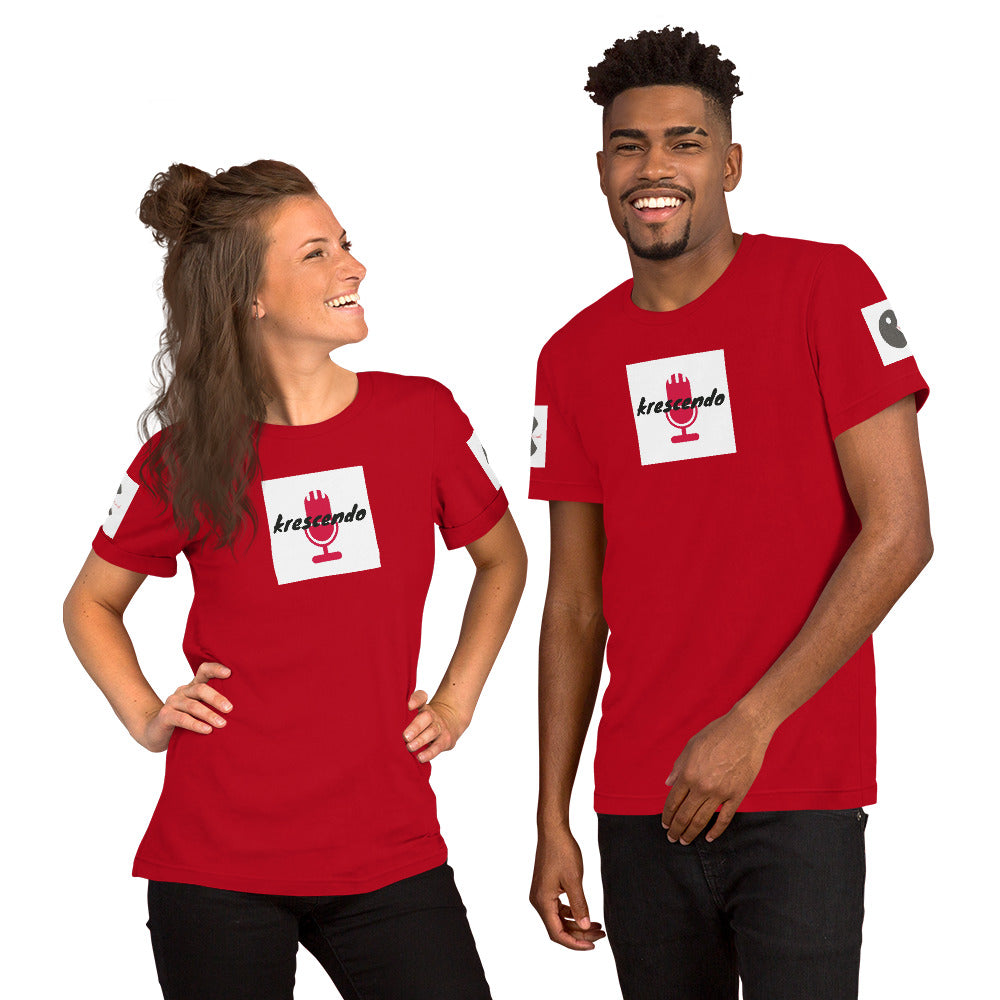 Krescendo Short-Sleeve Unisex T-Shirt