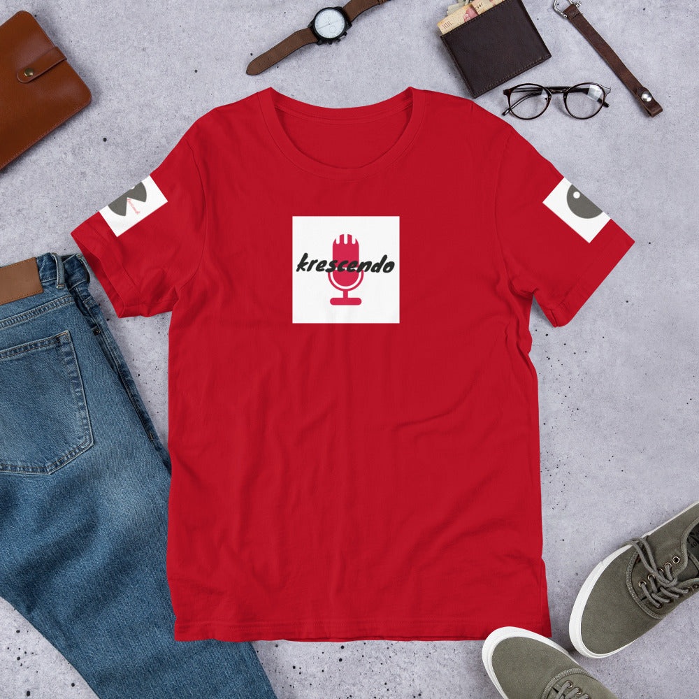 Krescendo Short-Sleeve Unisex T-Shirt