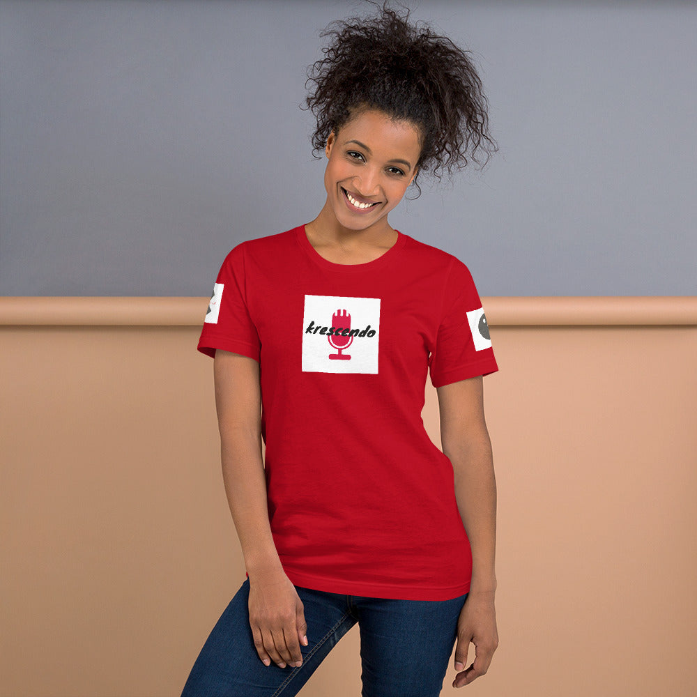 Krescendo Short-Sleeve Unisex T-Shirt