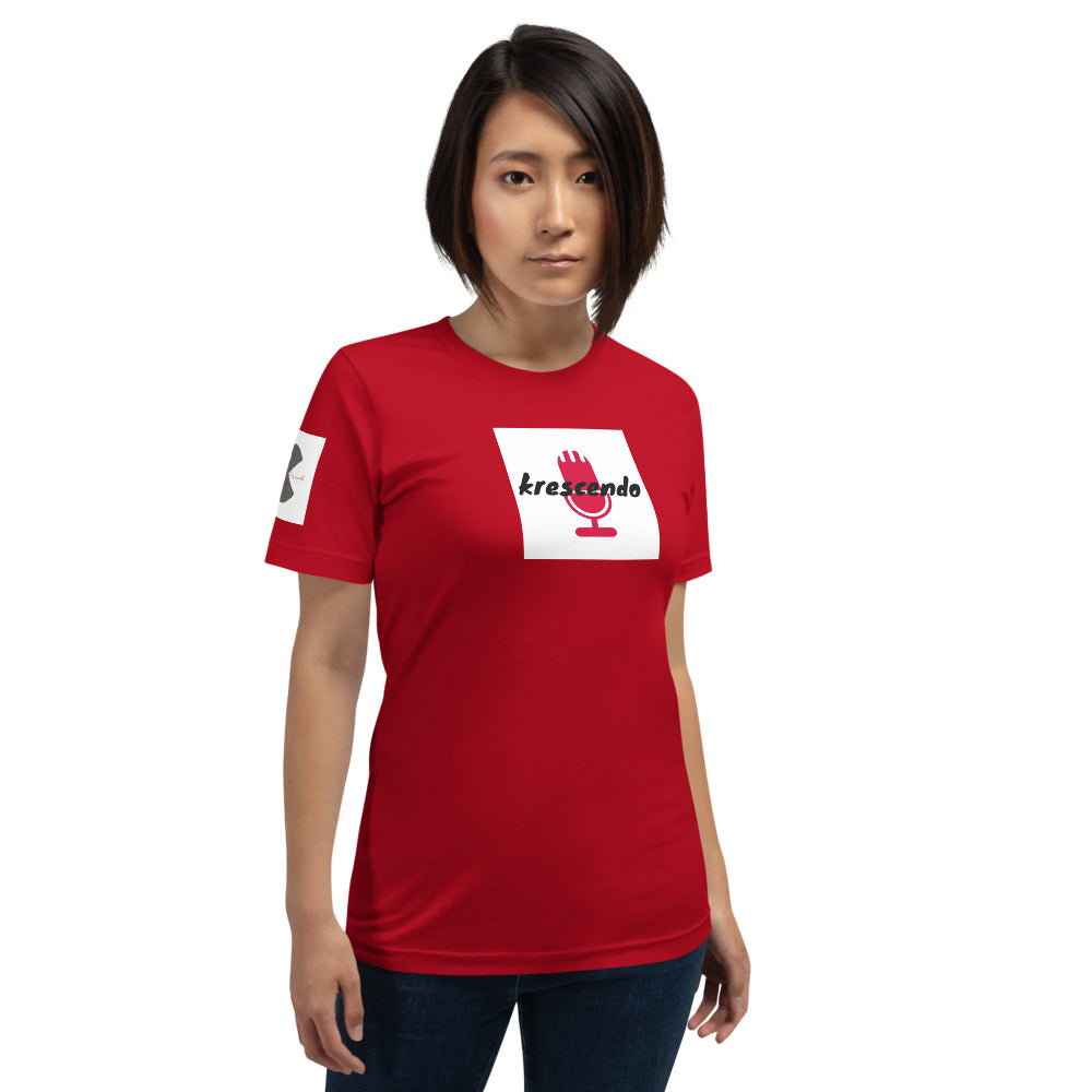 Krescendo Short-Sleeve Unisex T-Shirt