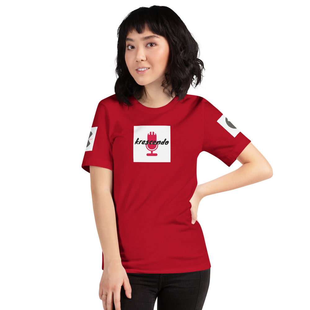Krescendo Short-Sleeve Unisex T-Shirt